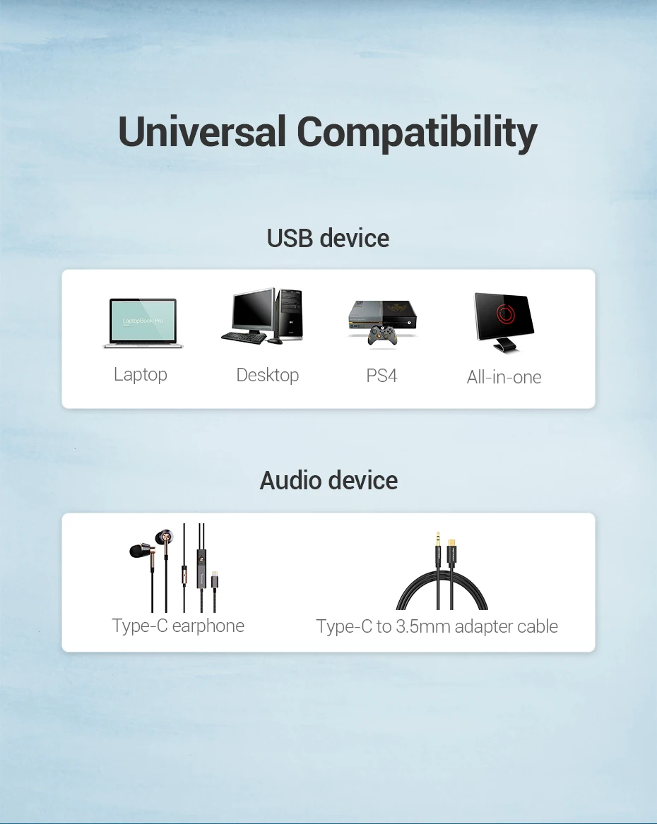 Vention USB для звуковой карты type-c USB C адаптер аудио интерфейс для тип компьютера-C кабель для наушников все-в-одном адаптер для звуковой карты