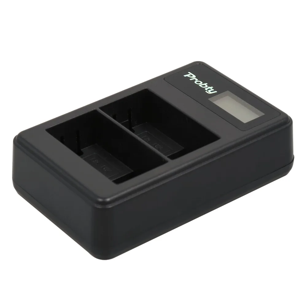 PROBTY New EN-EL15 EN EL15 ENEL15 USB LCD Dual Charger For Nikon D600 D610 D600E D800 D800E D810 D7000 D7200 V1 | Электроника