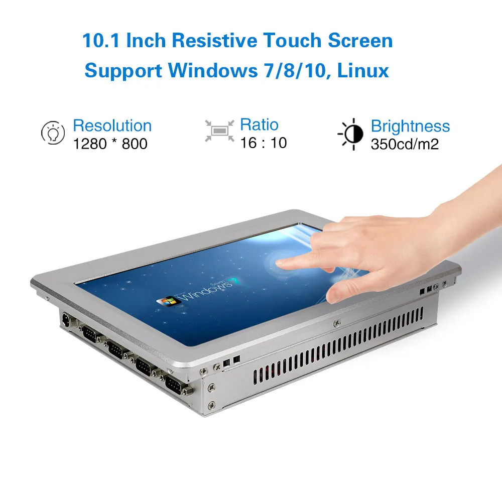 Minisys настенное крепление 10 1 ''планшетный ПК Intel J1900 двойной NIC промышленный все