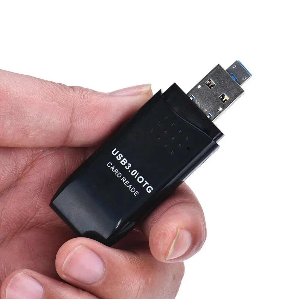 Горячая мини 5 Гбит/с супер скорость USB 3,0+ OTG Micro SD/SDXC TF кард-ридер адаптер U диск легко носить с собой очень приятно