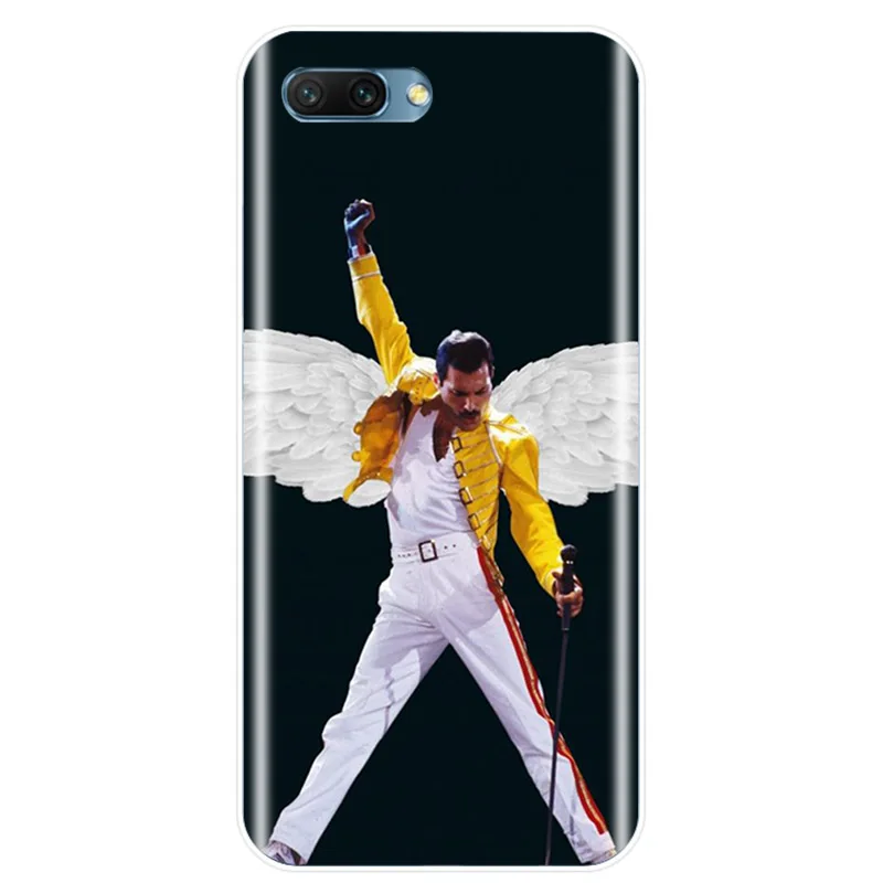 Чехол Freddie Mercury Queen band мягкий силиконовый чехол для телефона Huawei Honor 8C 9 10 V10 NOTE10 lite