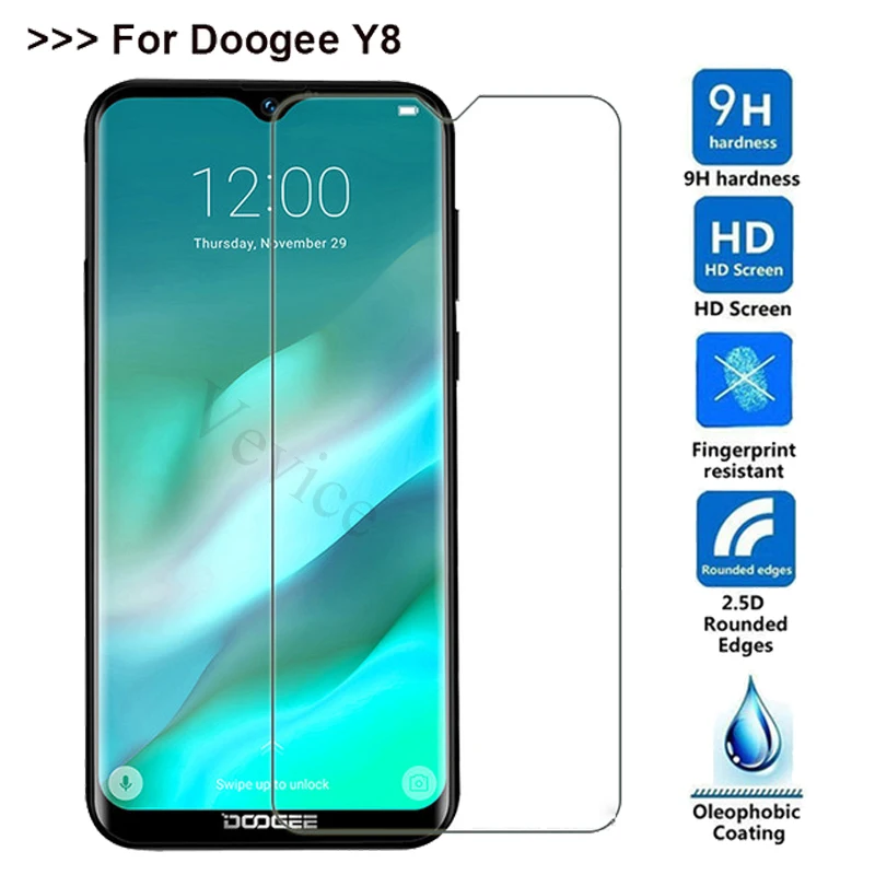 Защитное закаленное стекло Для Doogee Y8 Защитная пленка для экрана DOOGEE | Мобильные
