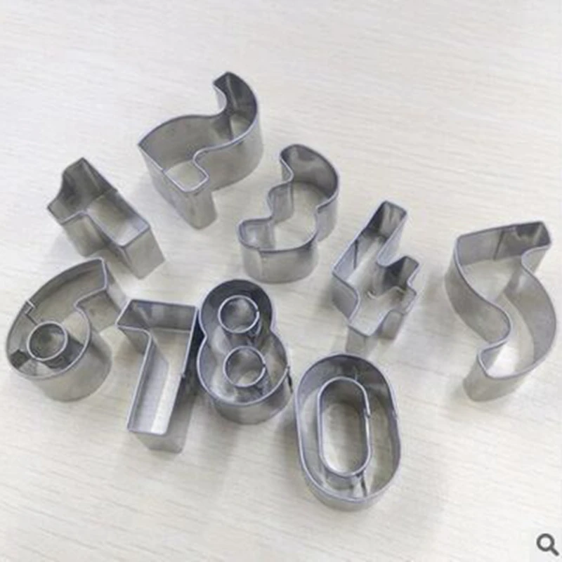 Женская Цифровая форма из нержавеющей стали для печенья торта фотоинструмент