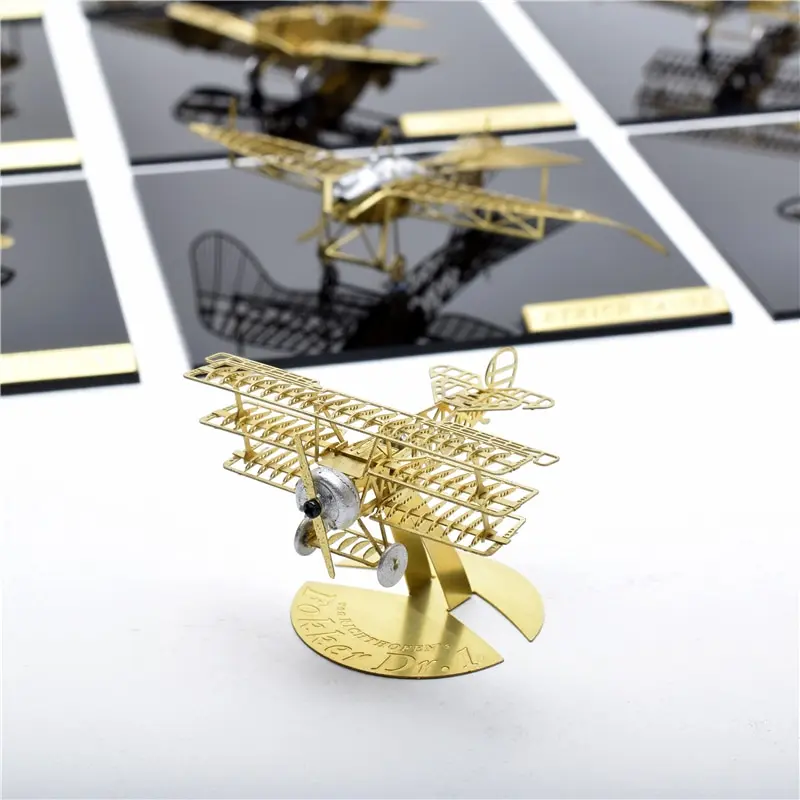 1/160 AEROBASE 3D головоломка металлическая модель легко собрать микро крыло серии B16004