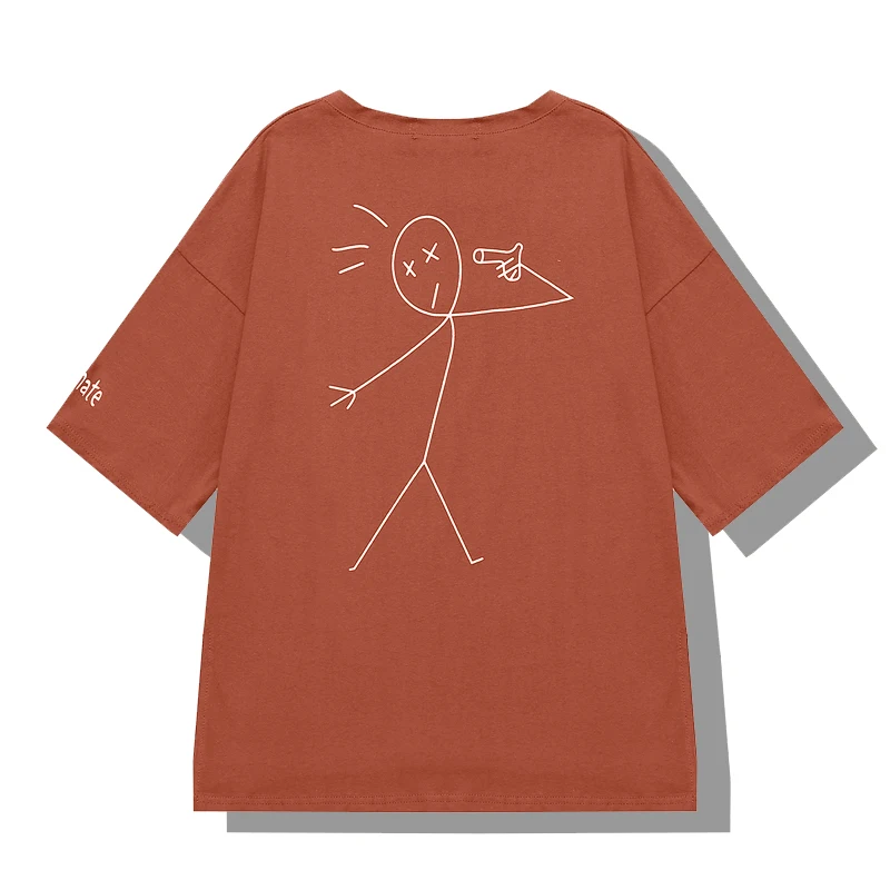 2018 new fashion women's t shirt summer college style loose thin long T-shirt | Женская одежда