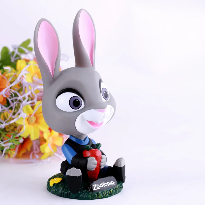 Zootopia zootropolice серый кролик Judith Лаверн хопс красная лиса Ник Вайлд nicholay Piberius Wilde Kawaii