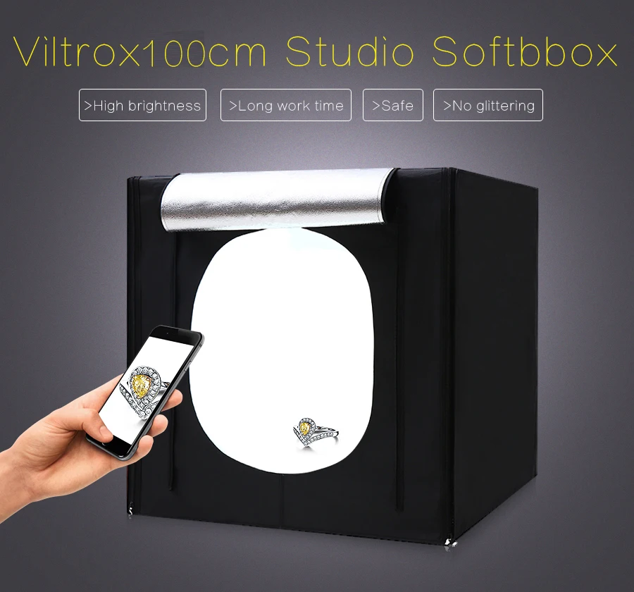 Бесплатная доставка 100 см * светодиодный светильник для фотосъемки световая