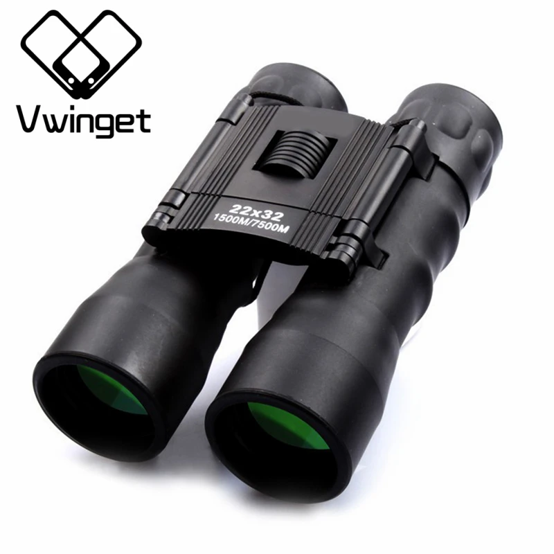 Vwinget Новое поступление 1* наружные инструменты телескоп резиновый бинокль 22x32 HD Оптика Инфракрасный цифровой телескоп