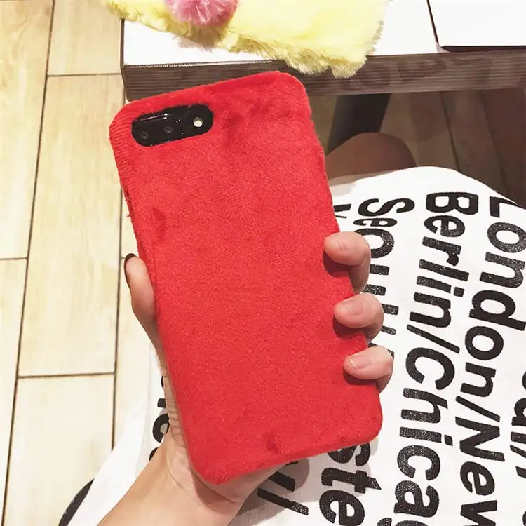 Роскошный ворсовый Меховой чехол для телефона для Apple iPhone 11 pro XS Max XR X 11pro, гладкий плюшевый чехол s для iPhone 8 Plus 6 6S 7 Plus