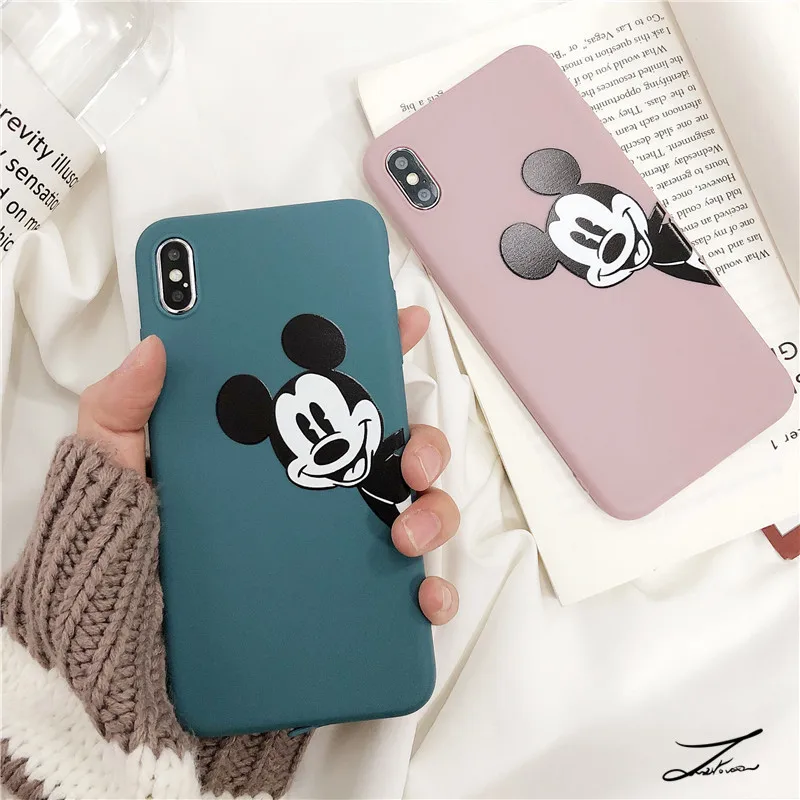 Роскошный милый защитный мягкий чехол из ТПУ чехол для iPhone 5 5S SE 6 S 8 7 6 S Plus, матовый чехол для iPhone 11 Pro X XS Max XR, чехол с рисунком