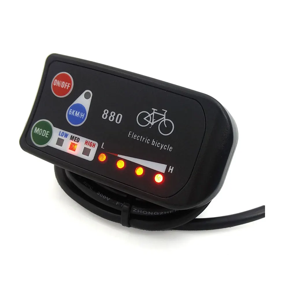 Ebike 24V 36V 48V дисплей Интеллектуальный KT LED панель управления части электрического