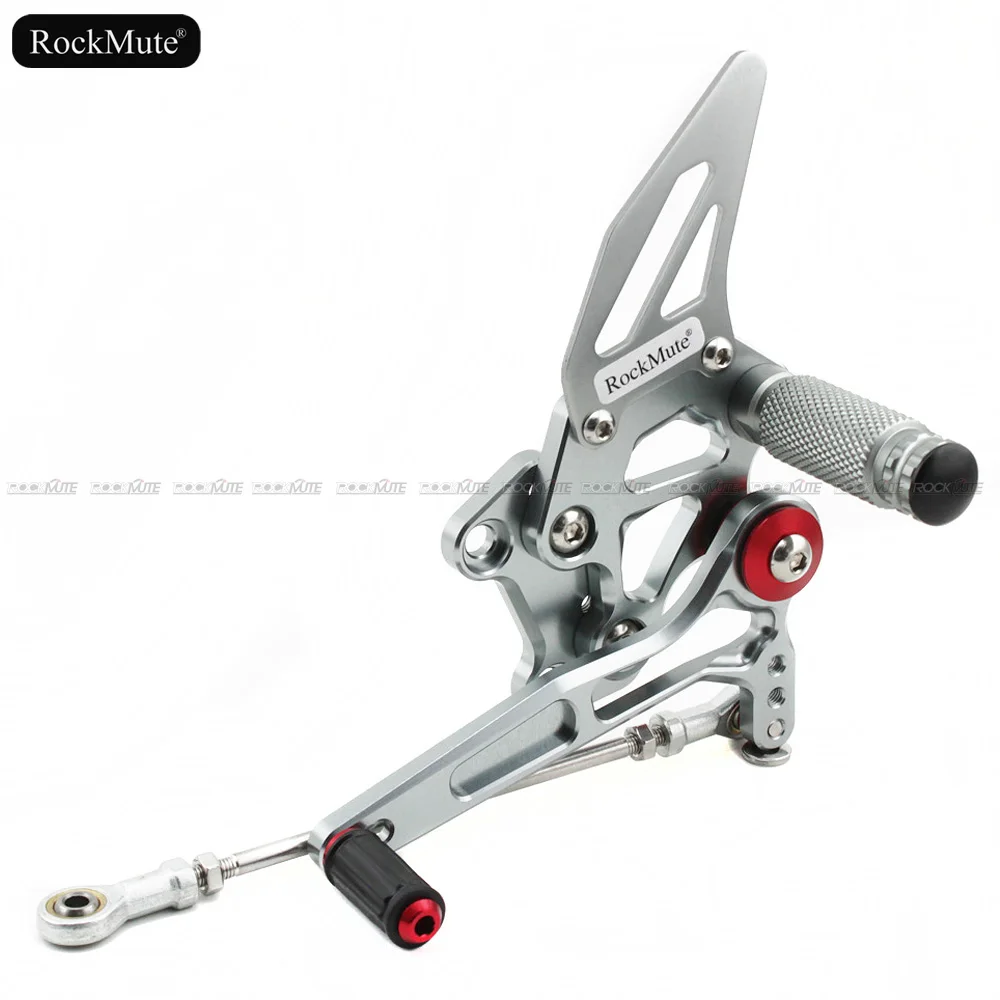 CNC алюминиевый мотоцикл Регулируемый Rearset задний Набор ножная педаль Подножка для KAWASAKI Ninja 250R 2008 2009 2010 2011 2012