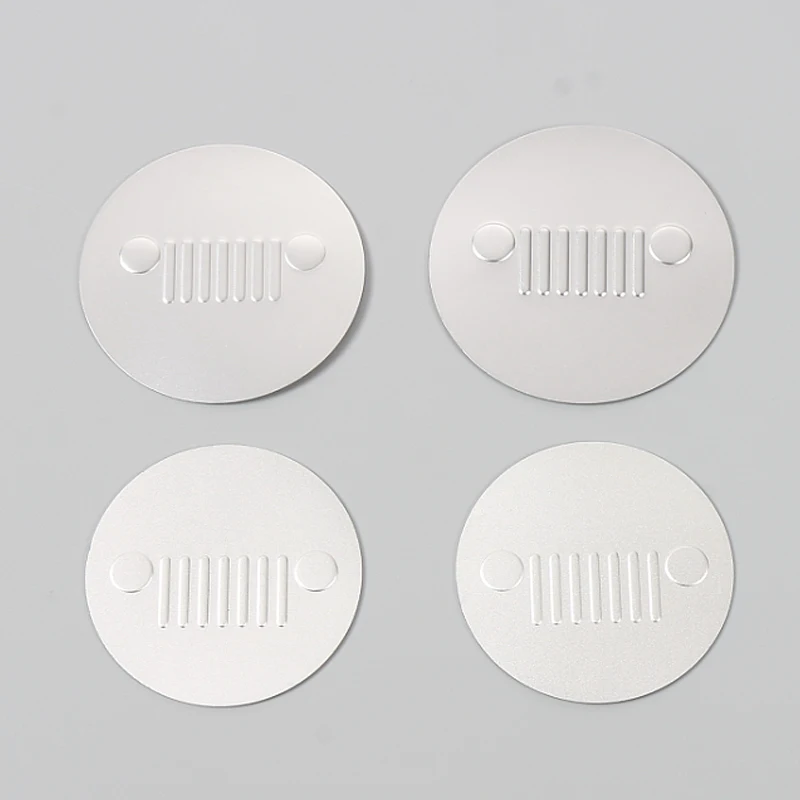 4 Door Car Cup Mat Pad For Jeep Compass 2017+ styling Decoration Dustproof Non-slip Interior Accessories 4Pcs/set | Автомобили и