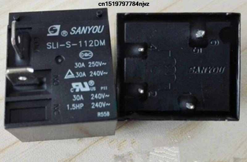 Реле SLI-S-112DM 12vdc 30A250VAC T93 4pin 10 шт