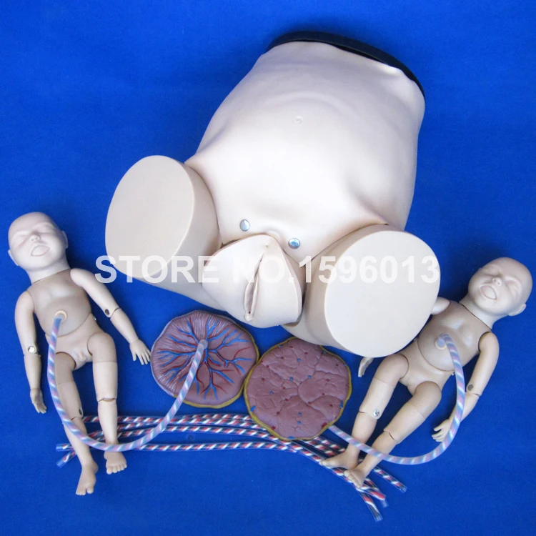Акушерский тренажер для родов беременная женщина и новорожденный Манекен Модель