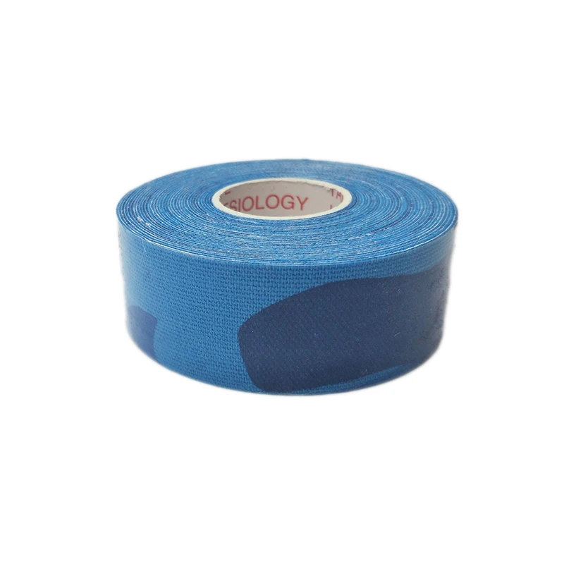 Эластичная хлопковая кинезиологическая лента 2 5 см * м клейкая повязка для мышц