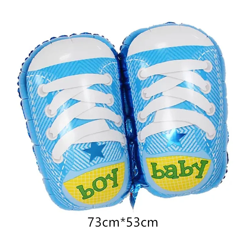 

cartoon hat Baby Shoes Foil Balloons Baby Shower decoration baby boy girl birthday party decorations kids cartoon hat