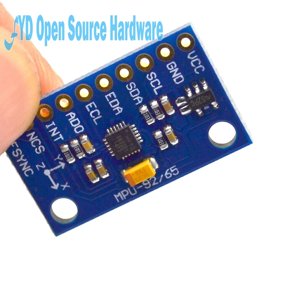 1 шт. SPI/IIC GY-9250 MPU 9250 MPU-9250 9-Axis Attitude+ гироскоп+ акселератор+ магнитометр Модуль датчика MPU9250