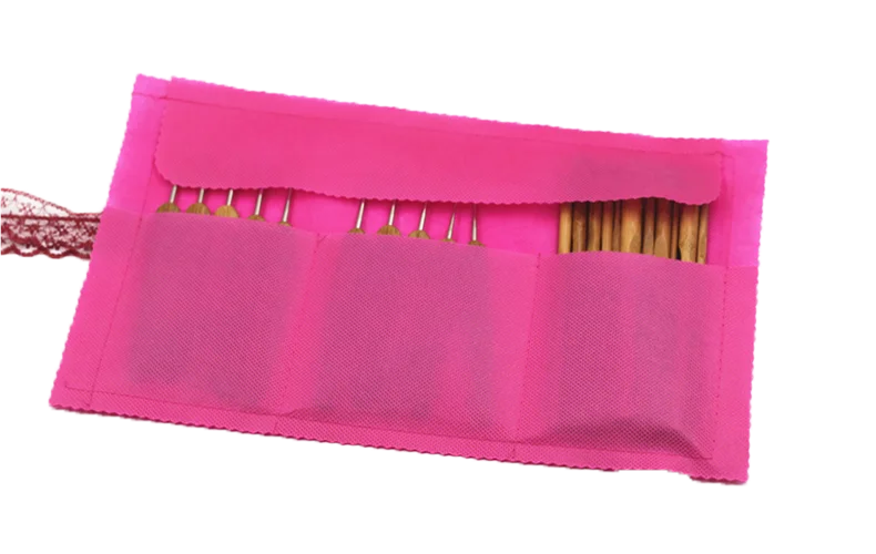 Вязание крючком ручка из карбида бамбука круглое карбонизированное вязание