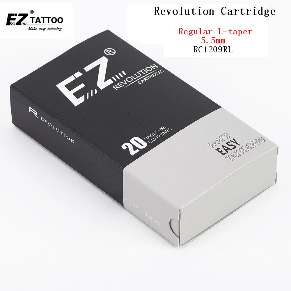 Картридж для тату игл EZ Revolution #12 0 35 мм Круглый лайнер RC1201RL RC1203RL RC1205RL RC1207RL RC1209RL