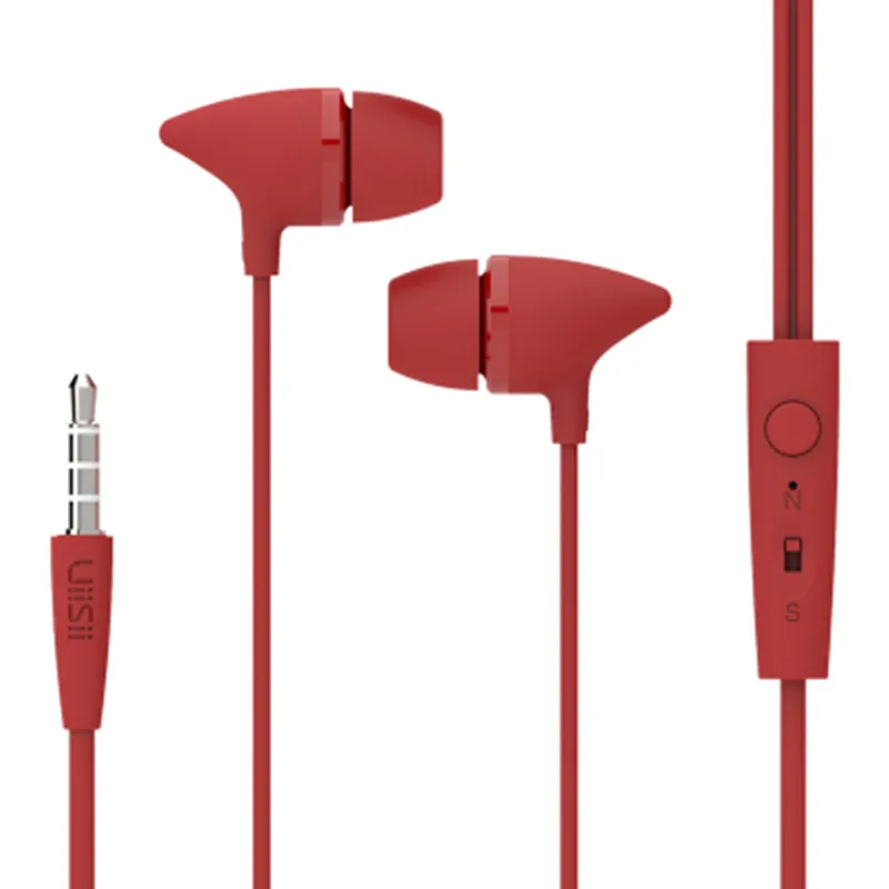 UiiSii высококачественные звуковые металлические телефоны HD бас HiFi наушники с