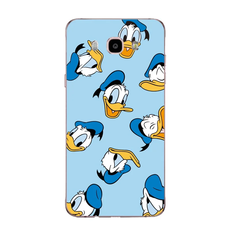 Мягкий прозрачный ТПУ чехол для телефона Samsung J3 J5 J7 S6 S7 S8 note8 A3 A5 C7 J2prime Micky Bear