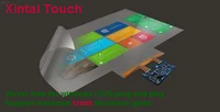 55 inch 169 format 20 points interactive transparent touch foil film through glass window shop for touch kiosk table etc