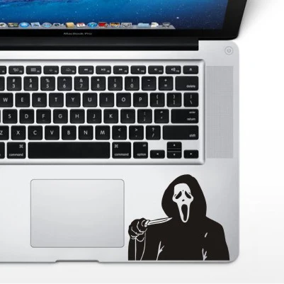 WS-black (128) Забавная наклейка для ноутбука Apple Macbook Air 13 Pro 13 15 мультяшная наклейка для планшета, ноутбука Xiaomi/hp/Dell/Asus - Цвет: WS-black (128)