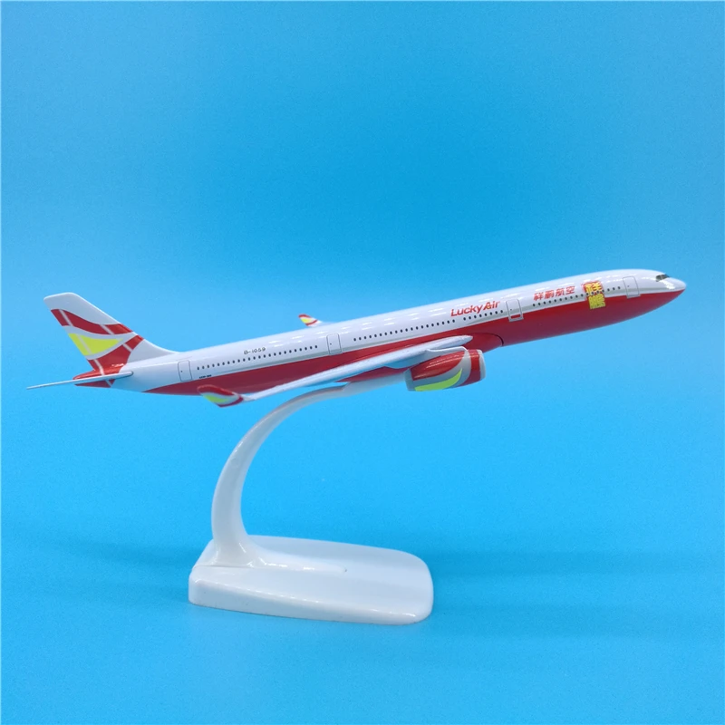 20 см lucky airbus A330 сплав авиационный самолет модель luckyair литье под давлением 1:200 весы