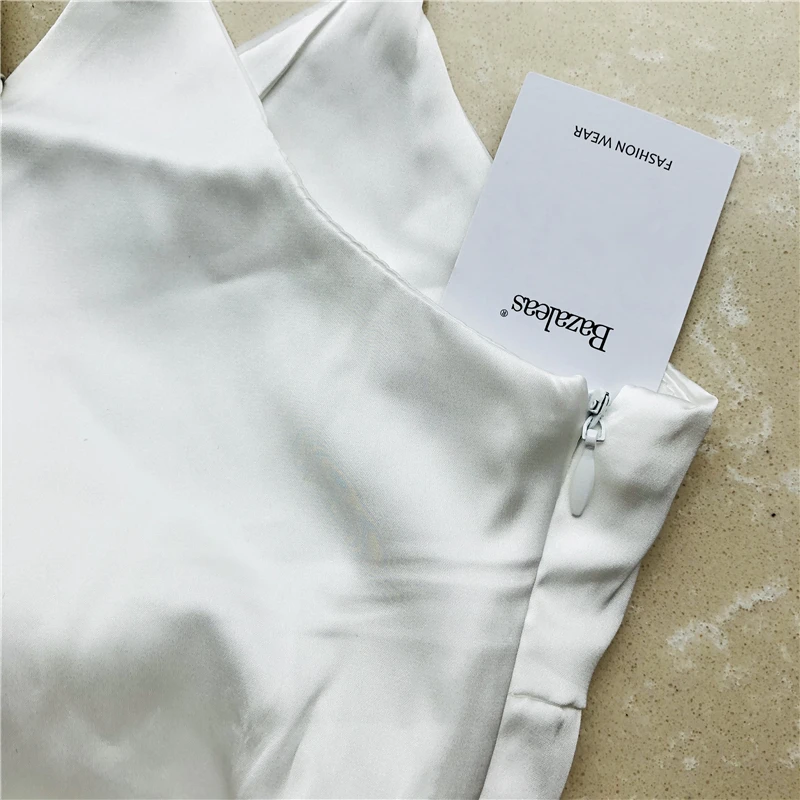 Bazaleas как шелк Винтаж Спагетти ремни длинное платье Тонкий Атласный Гладкий vestidos модное летнее платье Прямая поставка