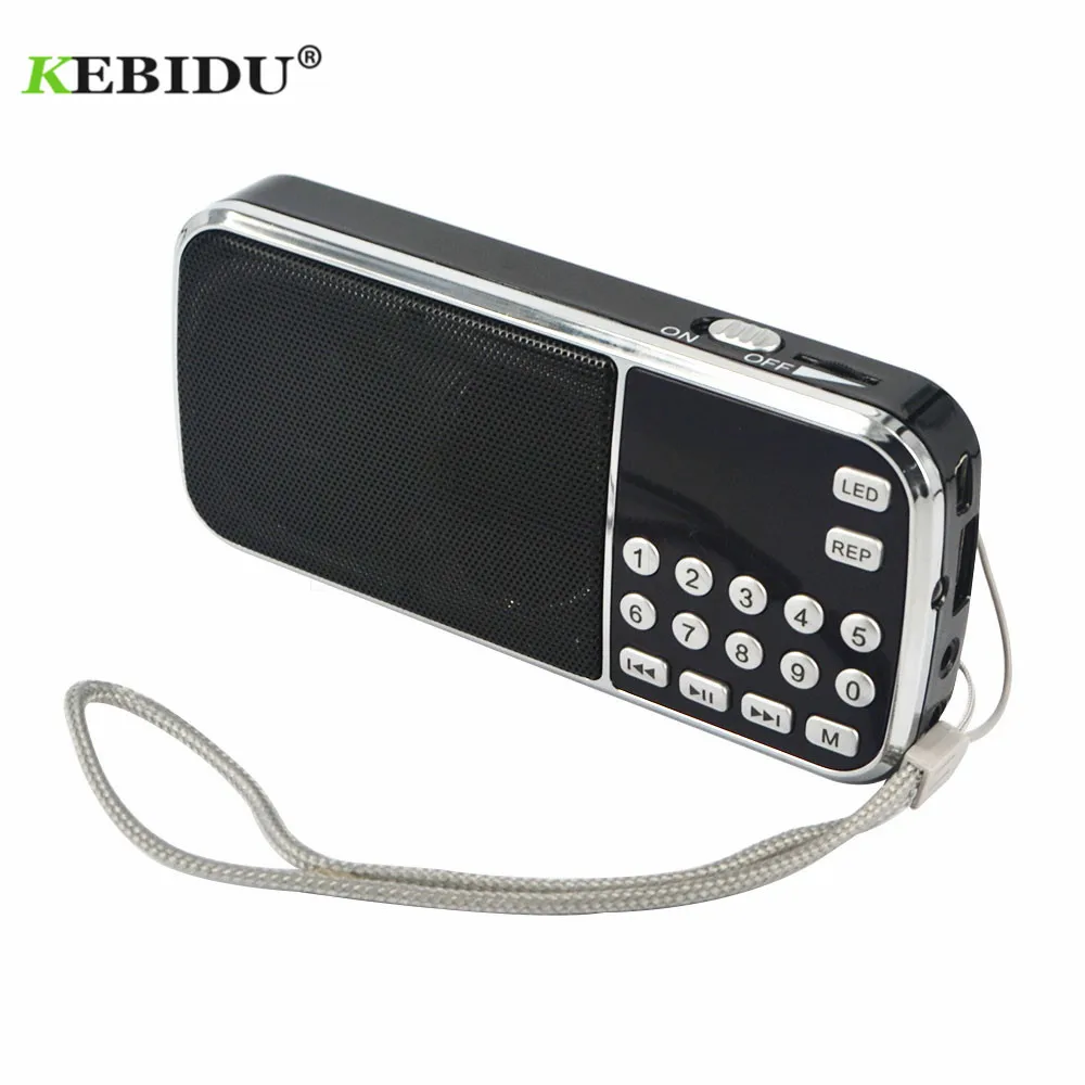 Kebidu новейший портативный Hi Fi мини динамик с поддержкой MP3 аудио музыкальный плеер