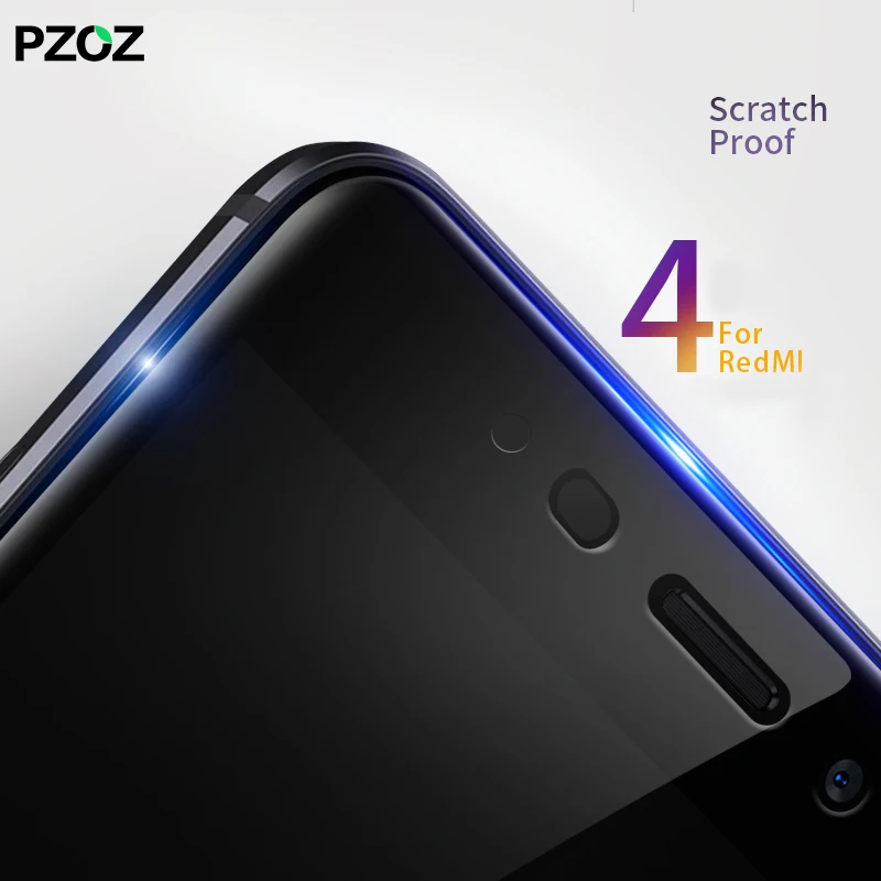 Pzoz Xiaomi redmi 4 pro стекло закаленное Полное покрытие prime Защитная пленка для экрана xiomi redmi 4 оригинальная стеклянная пленка xaomi 4 redmi 2.5D