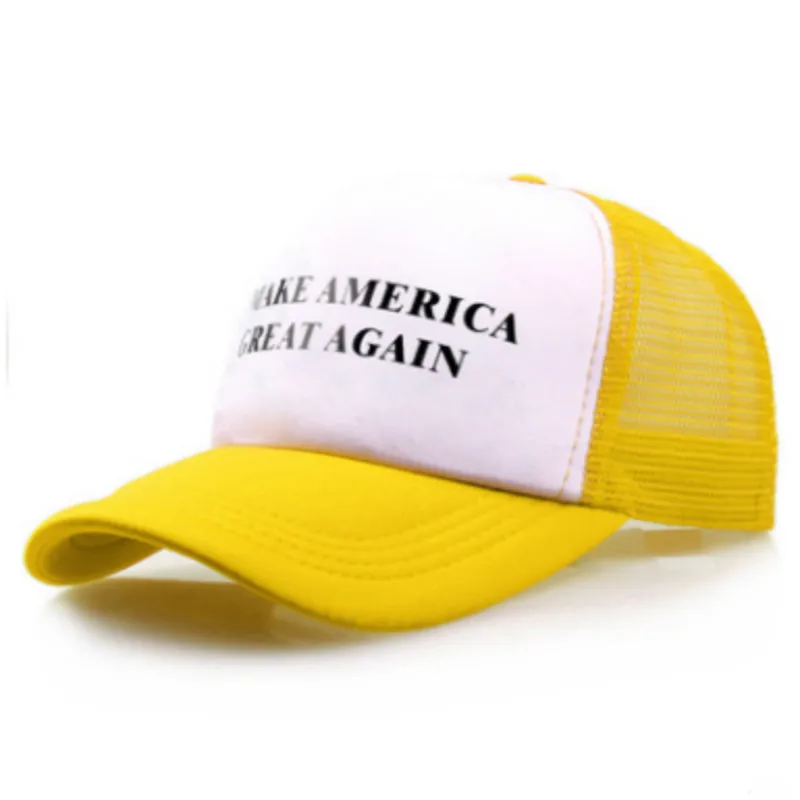 Женская и Мужская винтажная бейсболка MAKE AMERICA GREAT New Summer дышащая сетчатая в стиле