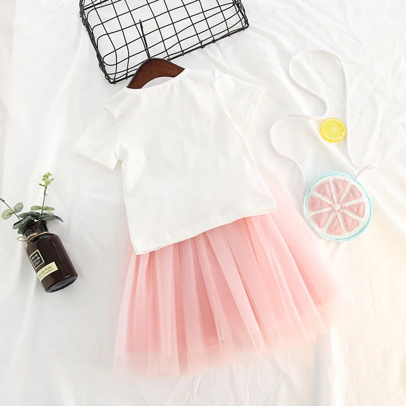 LYONAVA/2018 г. Новая летняя детская одежда хлопковая круглая футболка с короткими