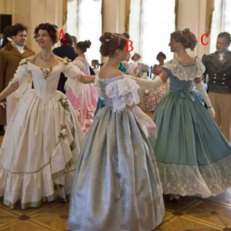 SC-1009 викторианская готика/винтажное платье на Хэллоуин театральное заказ |