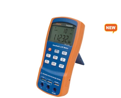 

Tonghui TH2822D handheld LCR Meter 0.1% accuracy test signal frequency 100Hz 120Hz 1kHz 10kHz