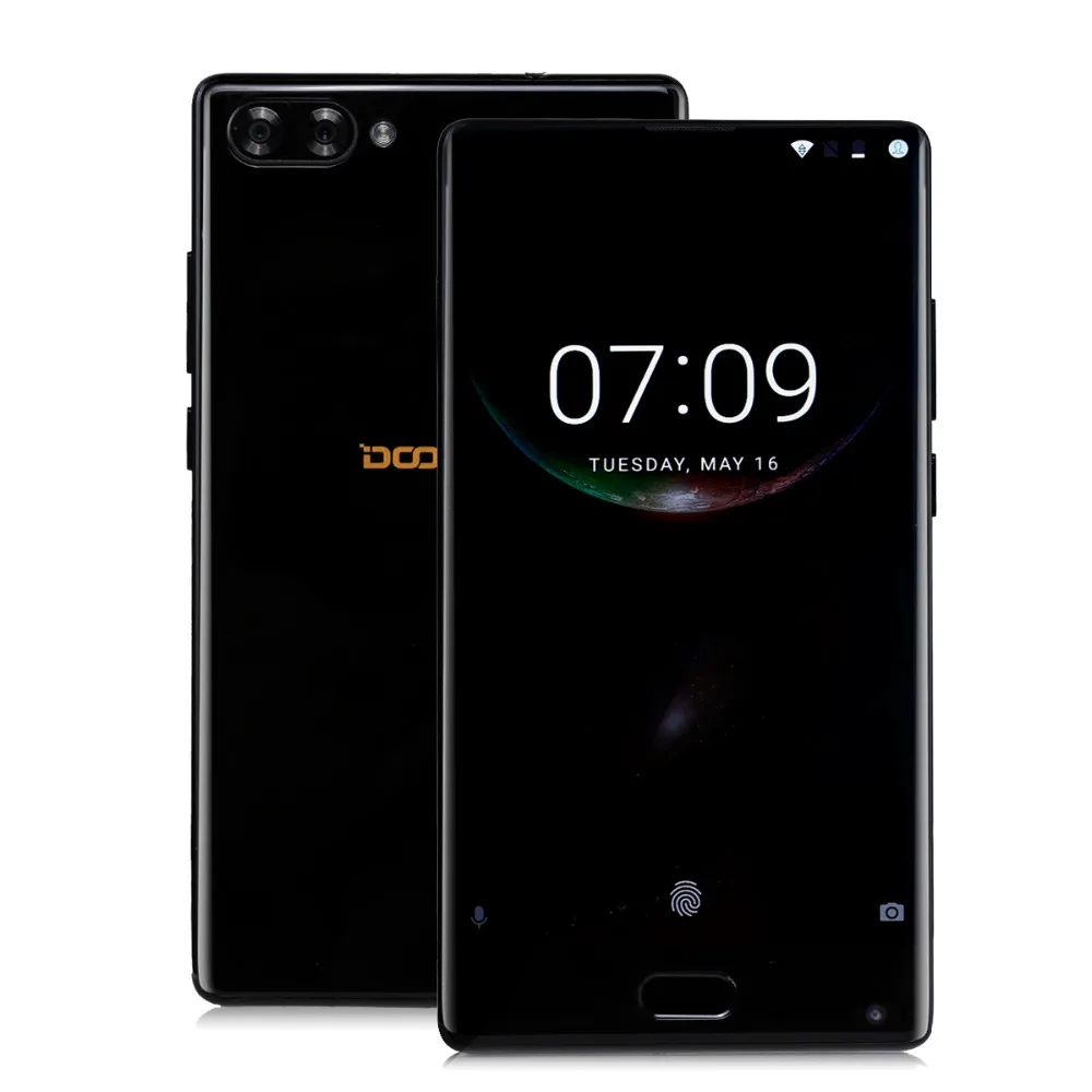 DOOGEE MIX 4 Гб + 64 Безель смартфон Двойная камера 5 ''AMOLED MTK Helio P25 Восьмиядерный