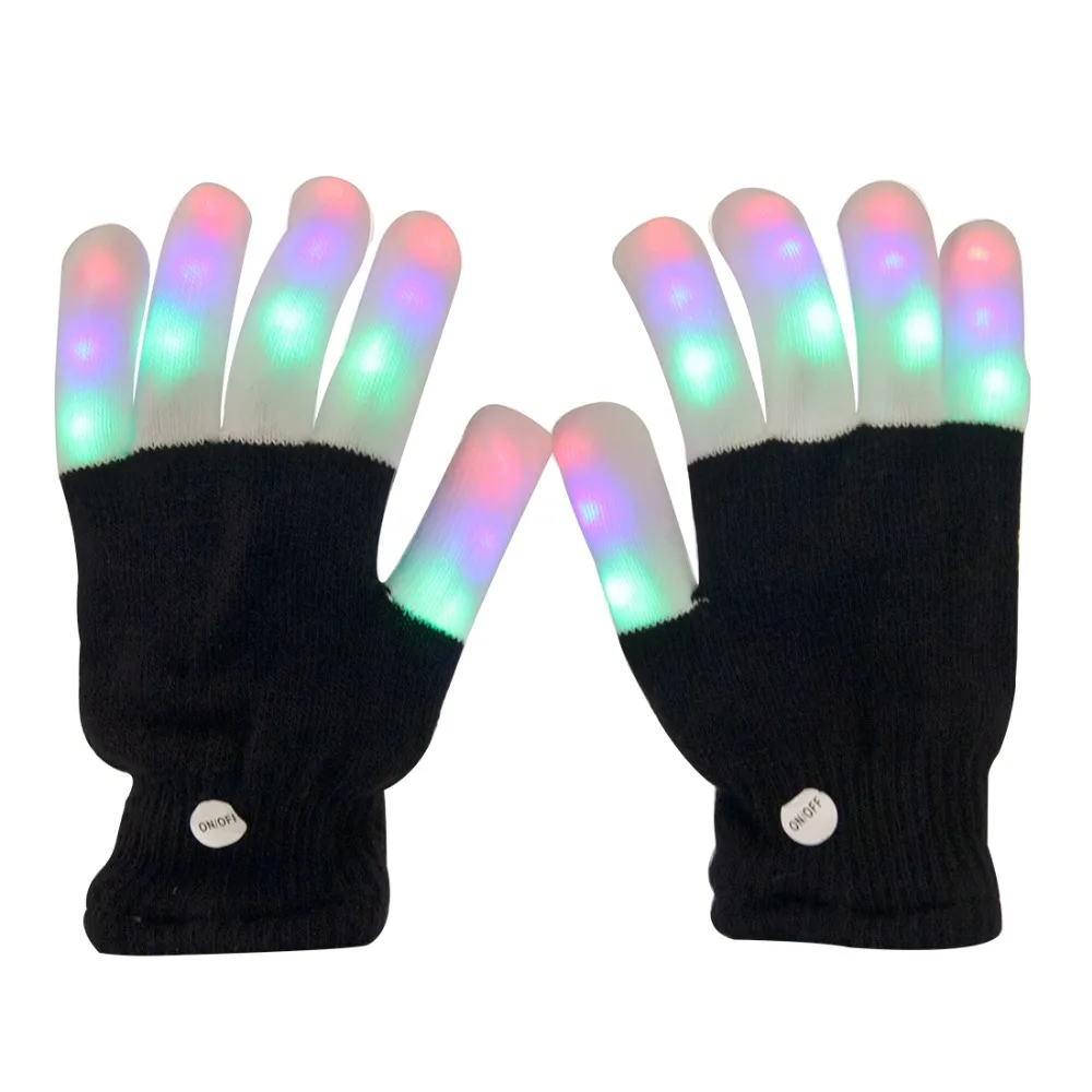 2pcs LED перчатки Светодиодные Новинка Рыбалка рыбалка велосипед для Танцевальная