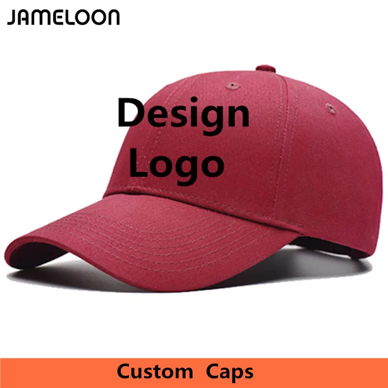 LOGO Custom OEM Trademark Baseball Caps  Snapback Hip Hop Hats Customized Embroidery Printed Adult Casual Wholesales Snap Backs