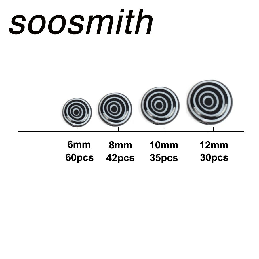 Natural Multicolor Flat Round Lampwork Needlework Glass Beads Spacer For Jewelry Making Handmade Diy Bracelet Necklace soosmith | Украшения