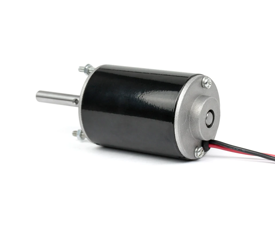 Yimaker 1 шт. двигатель постоянного тока 12 V/24 V 3500/7000rpm Высокий Скорость большим вращающим моментом Регулируемый Скорость положительный и отрицательный с постоянным магнитом, работающий от постоянного тока