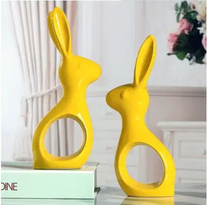 Креативные цветные керамические поделки предметы для животных украшения