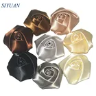 100 шт.лот 1,6 ''Классический 3D Мини цветок бутон розы аксессуары для головных уборовСвадебный букеткорсаж изготовление TH06