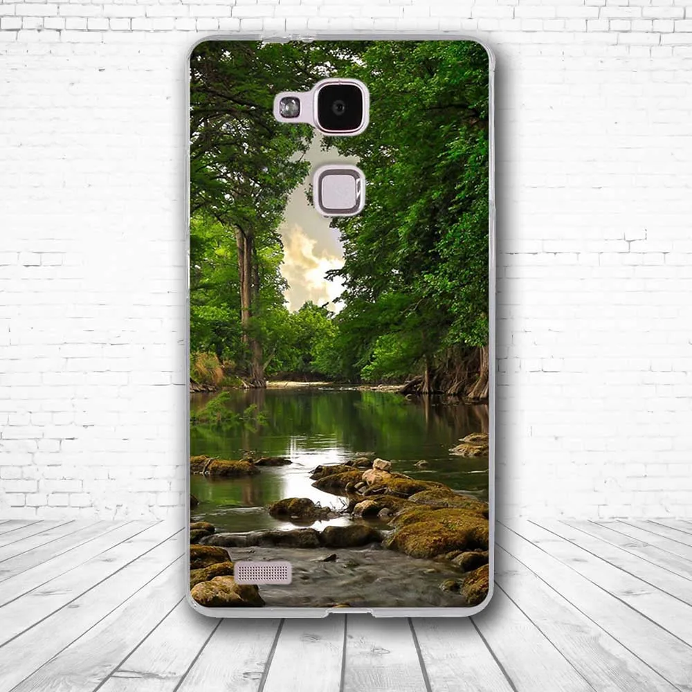 Soft TPU Case For Huawei Ascend Mate 7 Mate7 Cover for huawei ascend mate Print Pattern 6.0&quot Phone Cases | Мобильные телефоны и