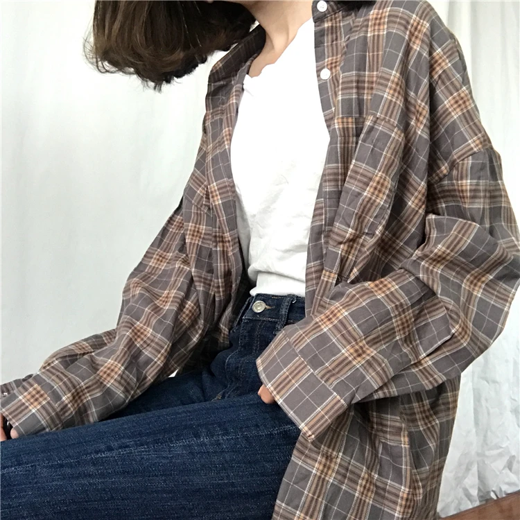 Рубашка женская с отложным воротником 2019| |