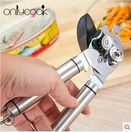 Бесплатная доставка Onlycook 304 сплав Многофункциональный консервный нож