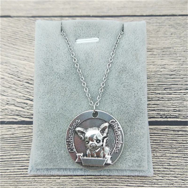 Новое винтажное ожерелье в стиле ретро для чихуахуа высококачественное с