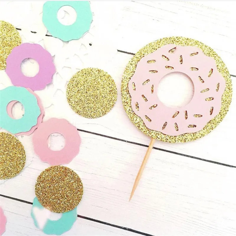 Omilut Sweet Donut Balloon One 1th Birthday Party Decoration Baby Shower Girl Decor Grow Up Supplies |