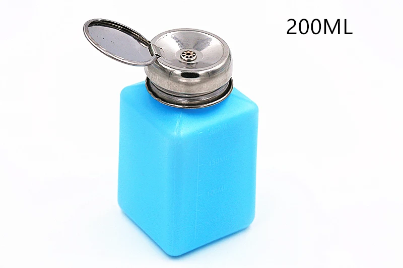 Пластиковая бутылка для флюса синий спирт 200 мл|for medical|for bottlefor soldering |