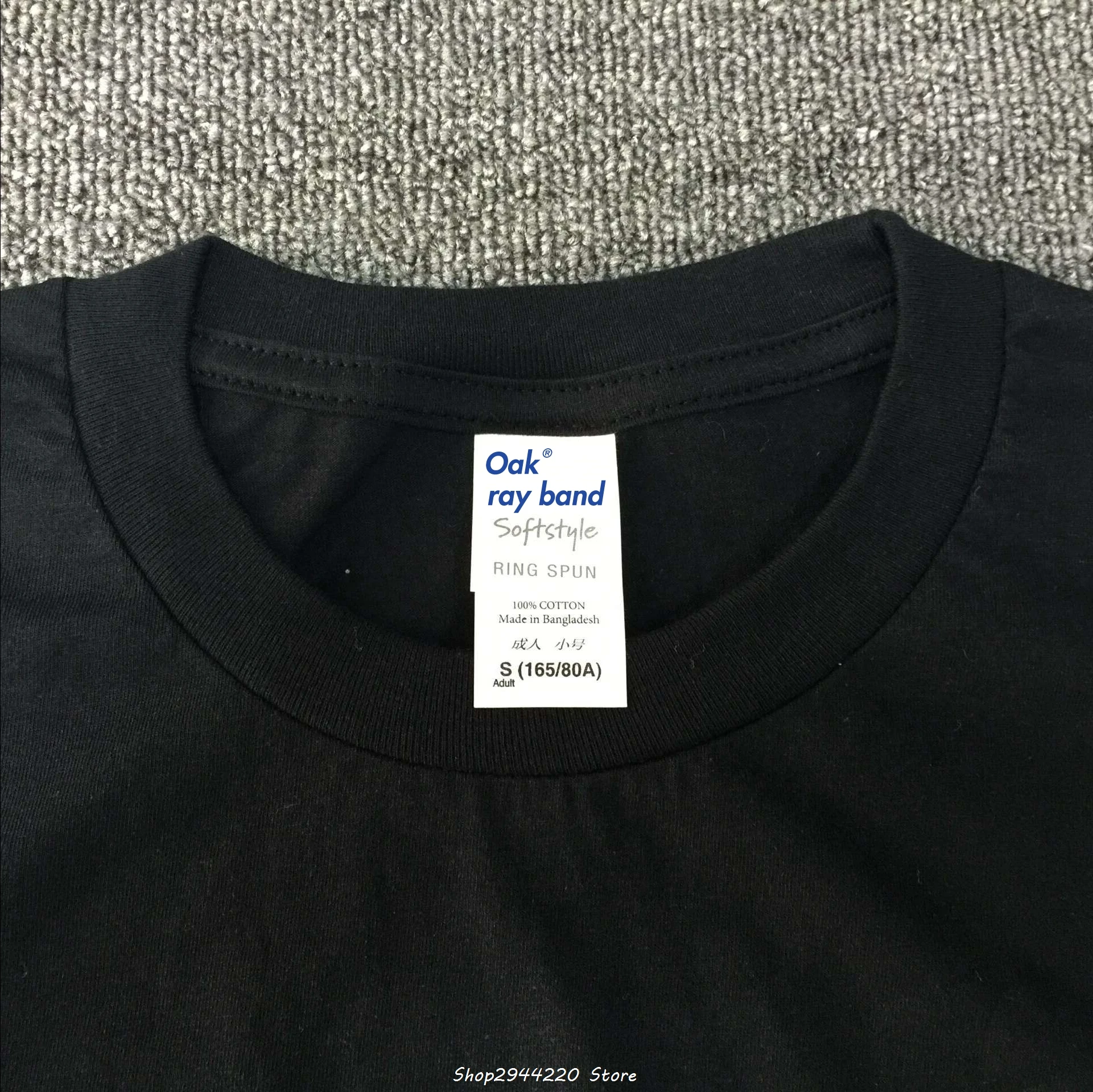 Рэй oak группа Печати Футболка Мужская С Коротким Рукавом Горячая Майка хлопок